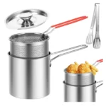 OLLA FREIDORA DE ACEITE CON TAPA