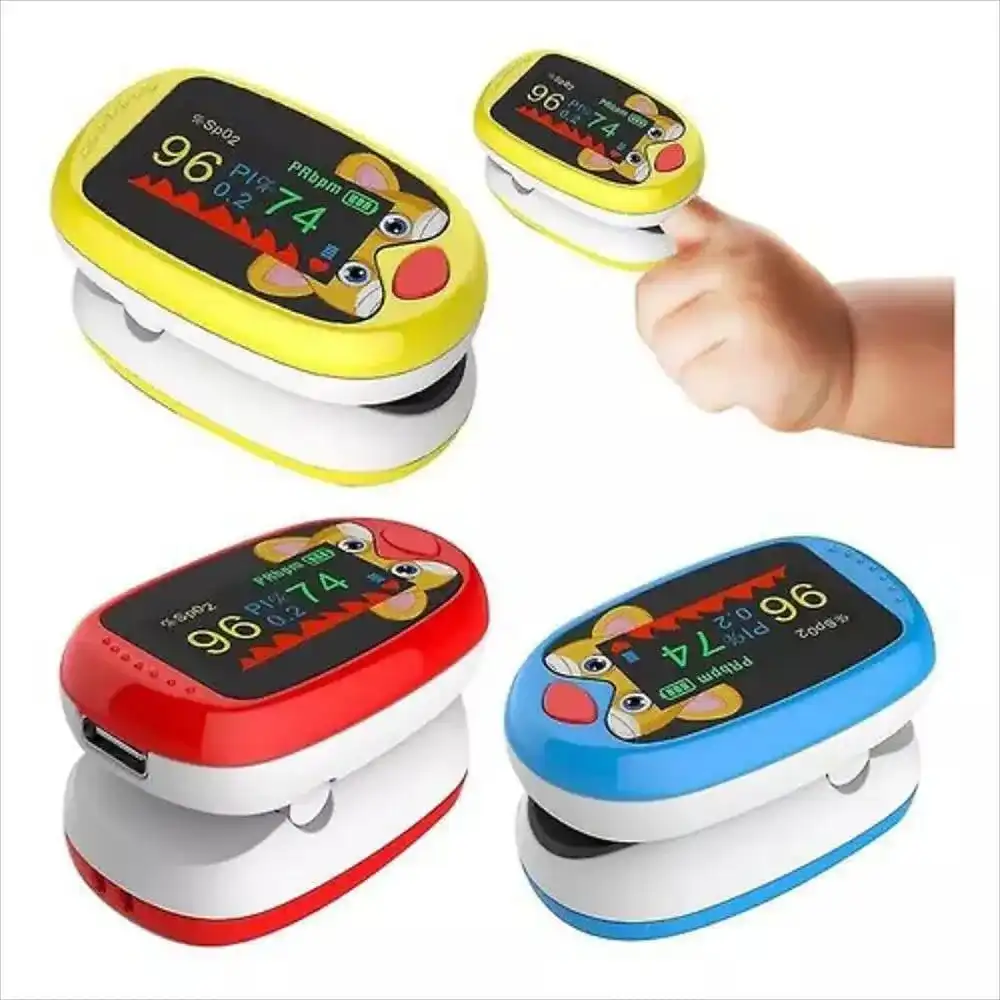 oximetro-pediatrico-pantalla-led-ninos Oxímetro Para Niños - Imagen 1